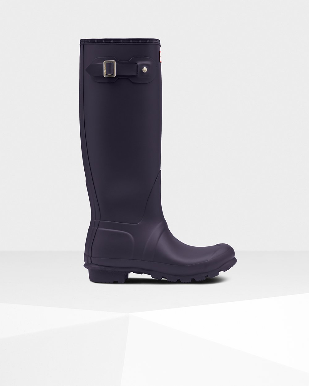 Womens Tall Rain Boots - Hunter Original (71WZURELH) - Purple